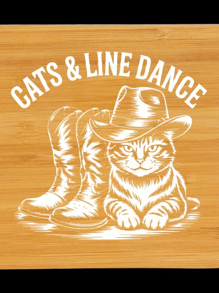 Cat Line Dance Cowboy