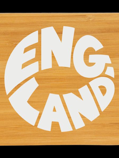 Engand Round Logo Printing Design