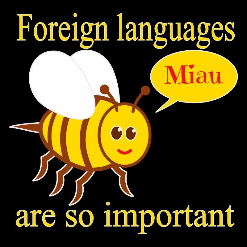 Bee with speech bubble