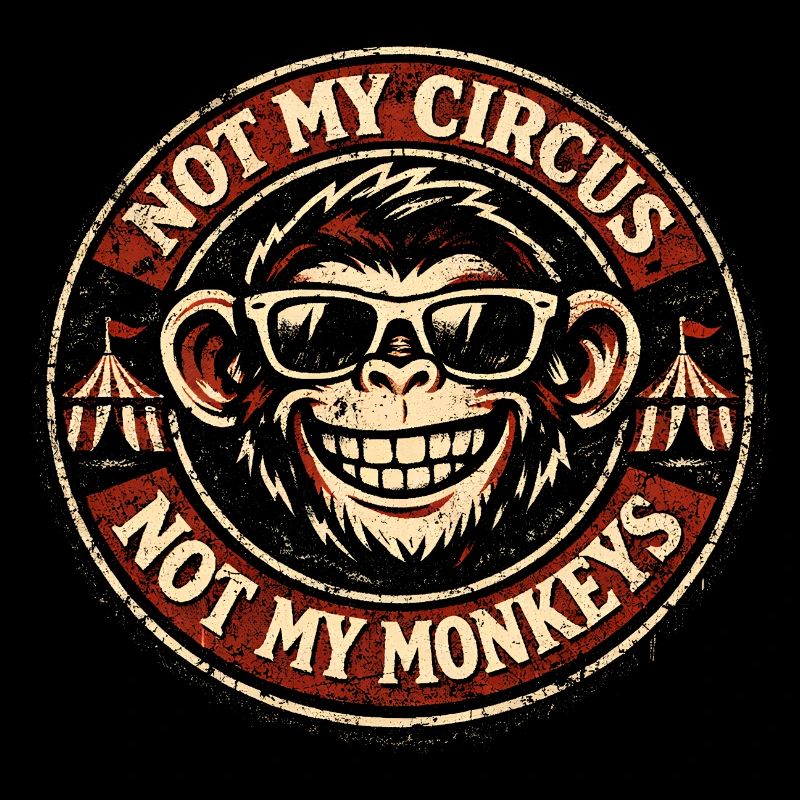 Pas mon cirque, pas mes singes