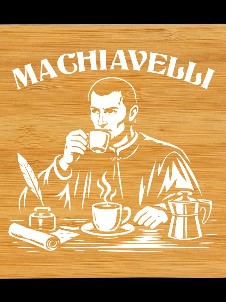 Machiavelli Brew Portrait