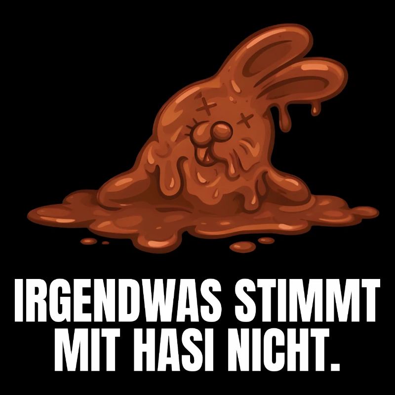 Pâques du lapin en chocolat