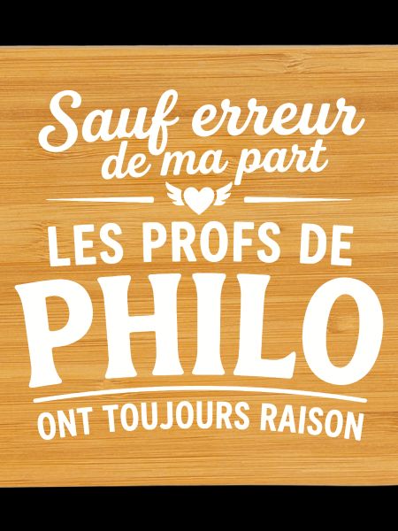Philo Profs Toujours Raisons