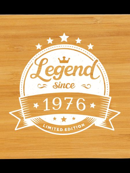 Legend since 1976 - Emblem