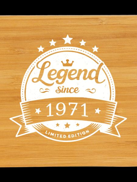 Legend since 1971 - Emblem