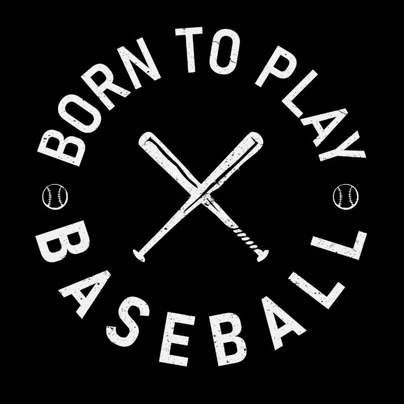 Born to the Baseball Logo