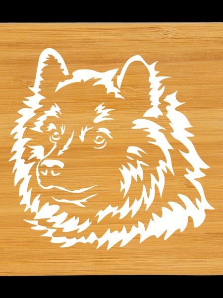 Eurasier Head « Black Edition »