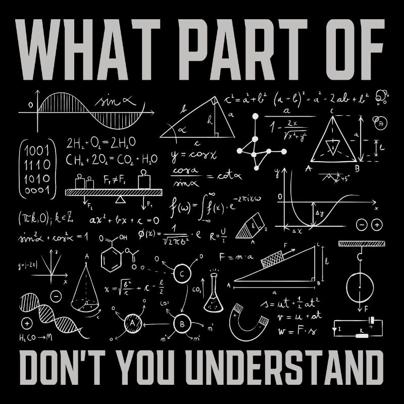 Welchen Teil von verstehst du nicht Funny Math?
