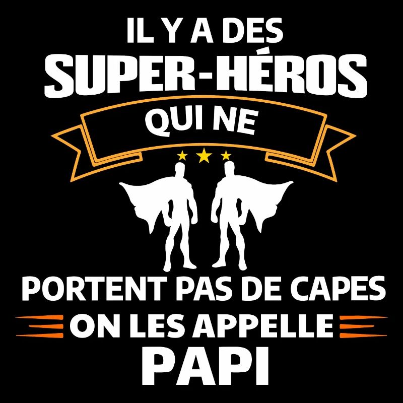 Super-Héros Papi Cadenas d'Amour