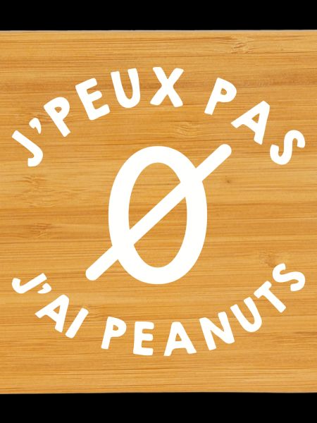j'peux pas j'ai peanuts