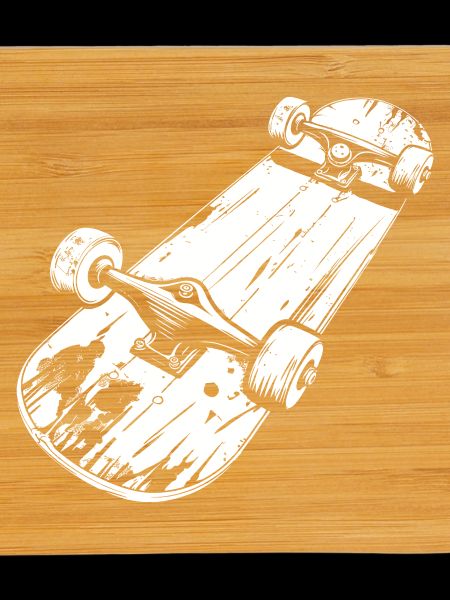 Skateboard Drawing