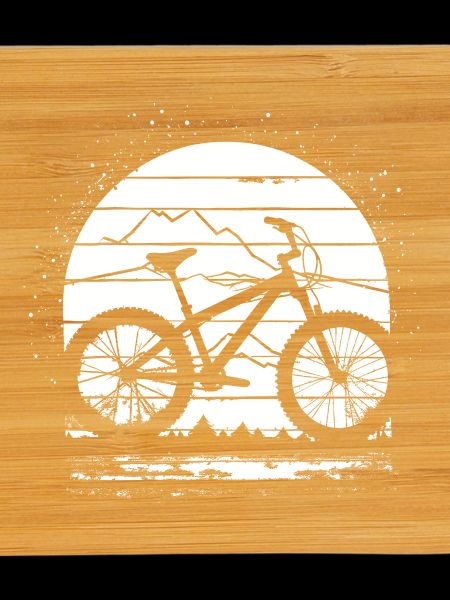 Mountain Biking Drawing