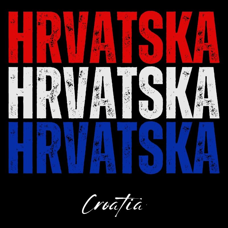 Drapeau croate, fierté croate