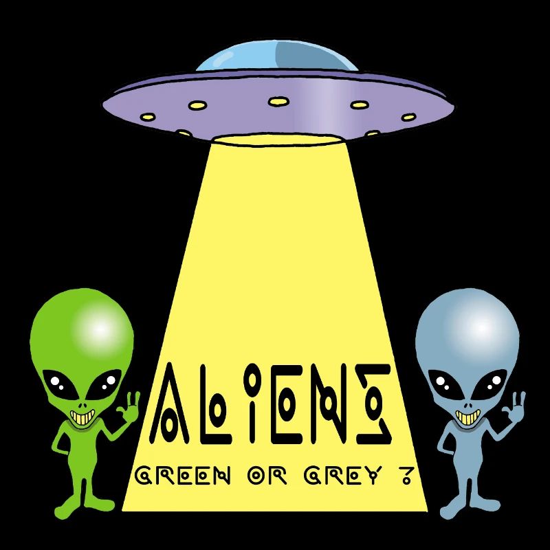 Extraterrestre vert ou gris ?