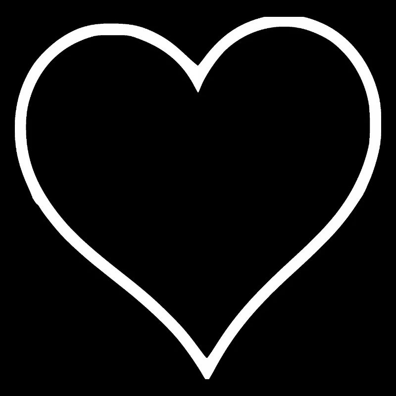 Valentinstag Herz weiß Geschenk Valentinstag