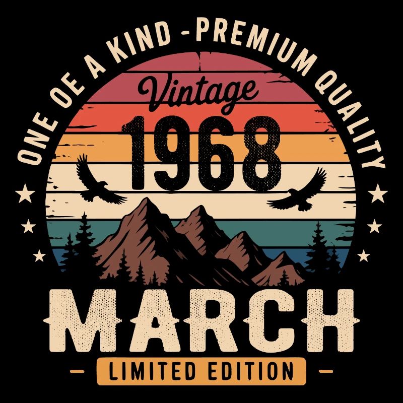March 1968 58th Anniversary Gift March 1968