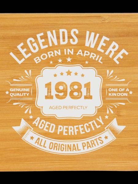 April 1981 Birthday Gift