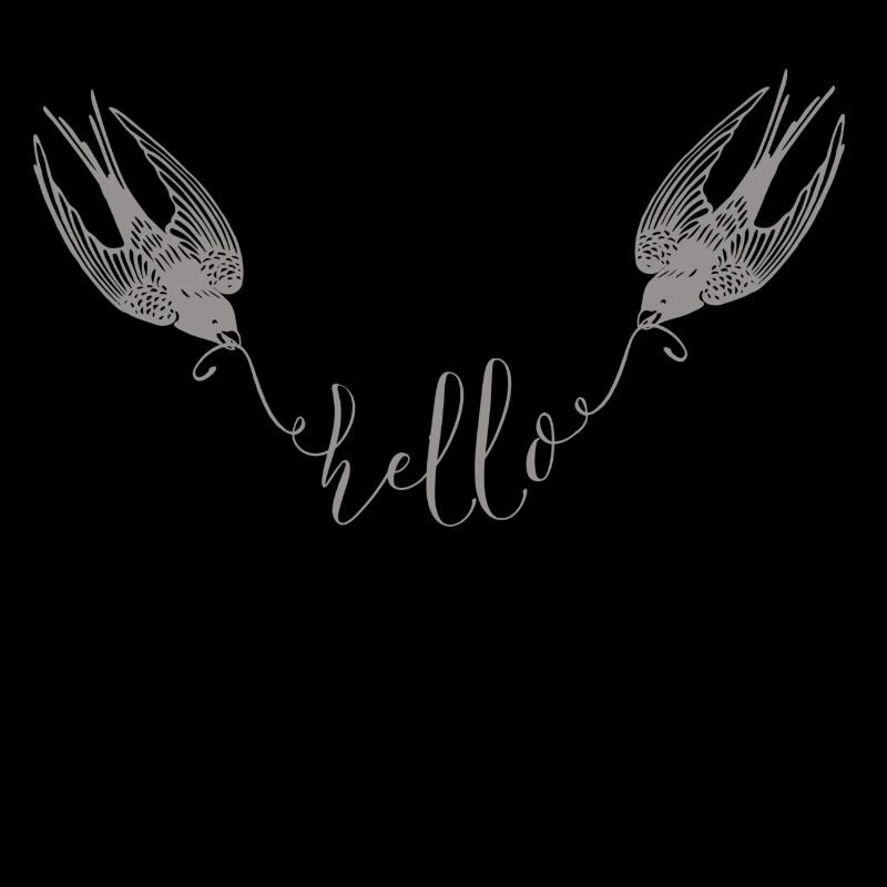 Hirondelles Messagères Hello Printemps