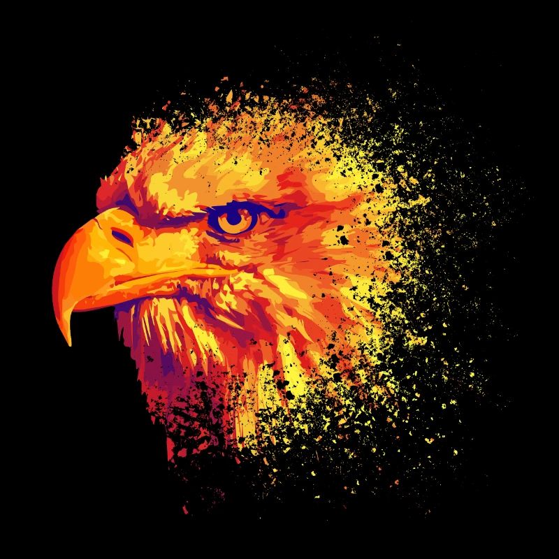 Firebird aigle oiseau oiseau de proie
