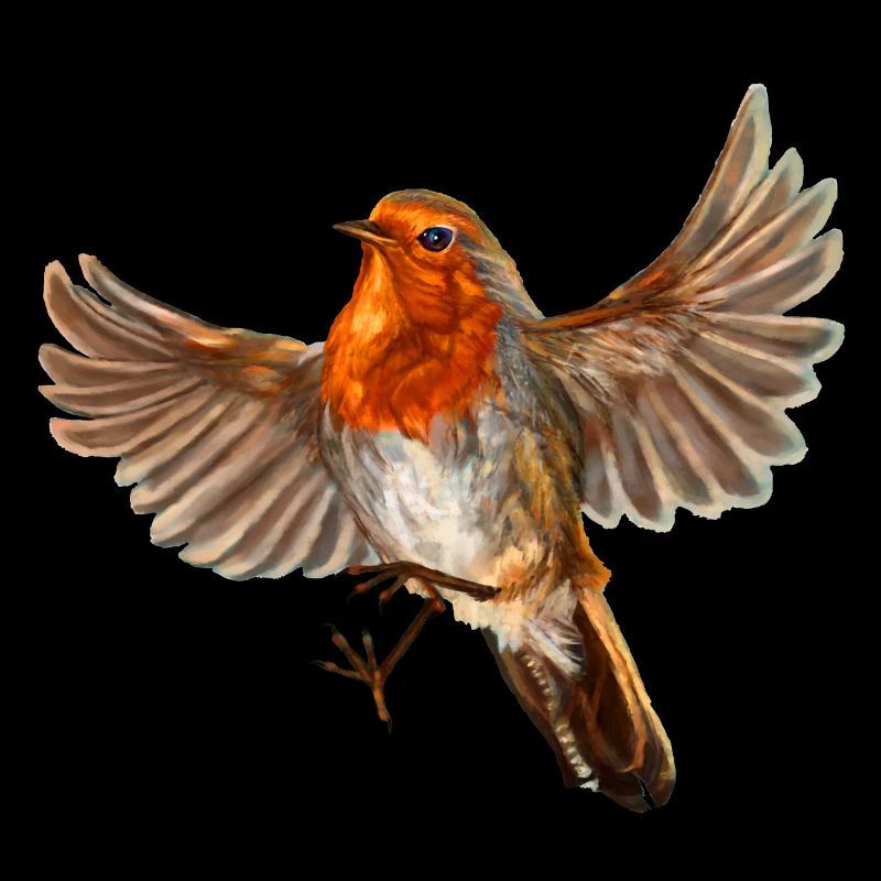 Roter Vogel