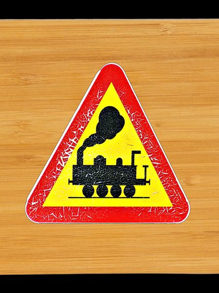 Train crosses