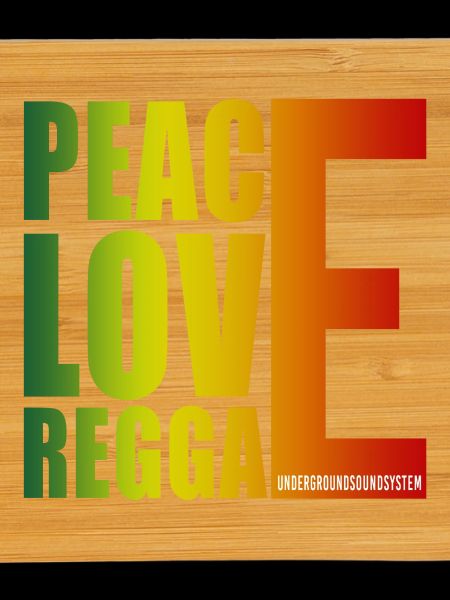 Paix Amour Reggae Gradient