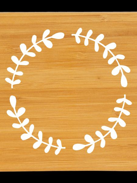 Wreath frame birthday gift
