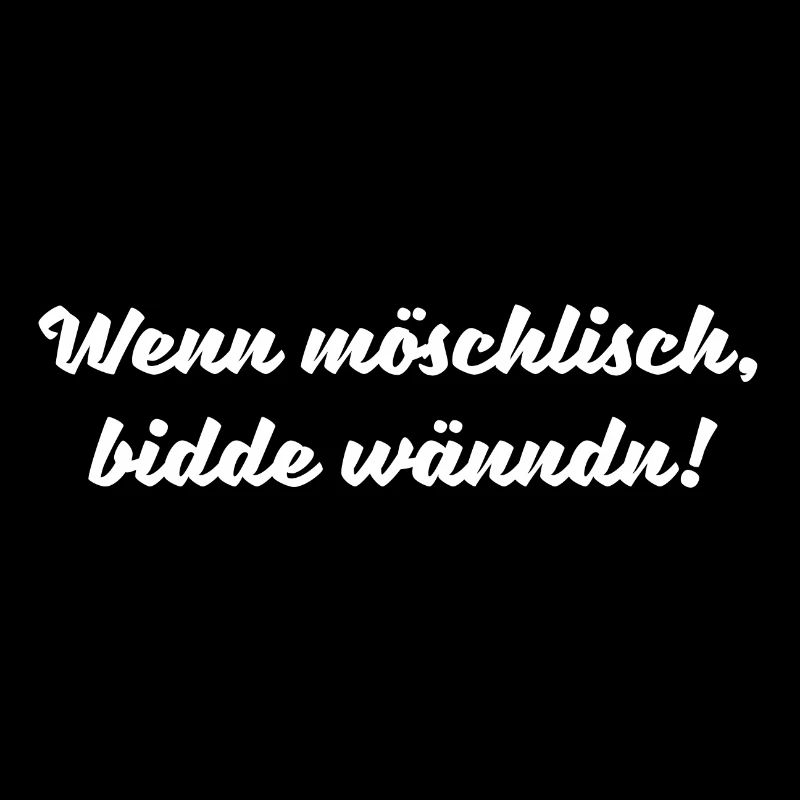 Bitte Wenden Sächsischer Spruch Ossi DDR Geschenk