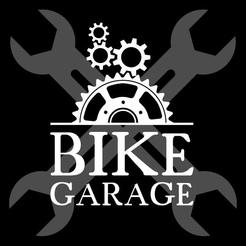 Bicycle Chain Logo Gear Screwdriver Workshop