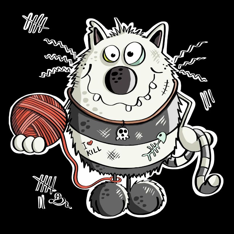 Coole Katze I Maine Coon Comic I Geschenk