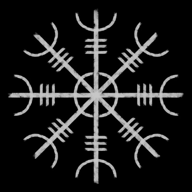 Heaume de awe wikinger Symbol