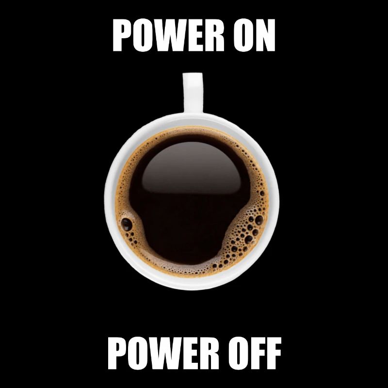 Coffee Coffee Mug Photo Power On Off Office Gift