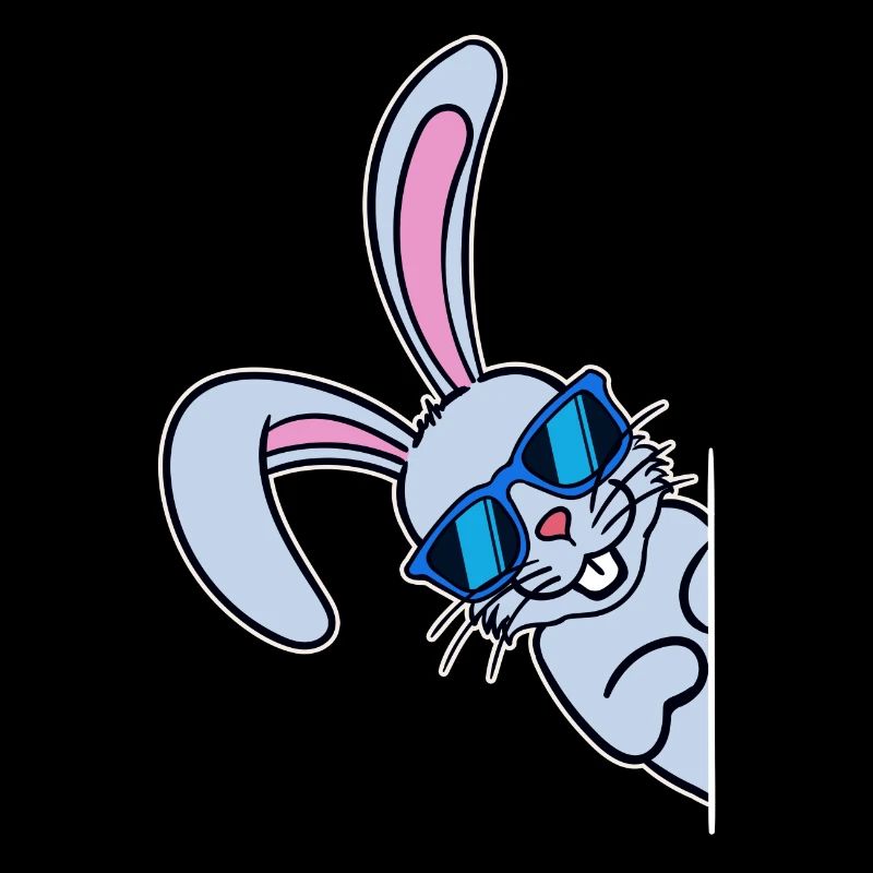 Lapin de Pâques cool Lapin de Pâques Joyeuses Pâques