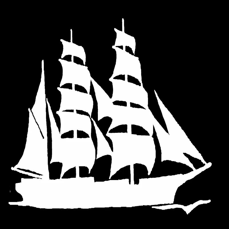 SEGELBOOT GROßFORMAT WEIß