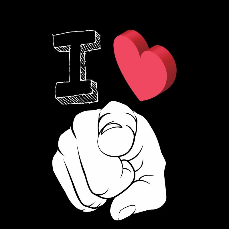I ♡ you - je t'aime - idée cadeau saint valentin