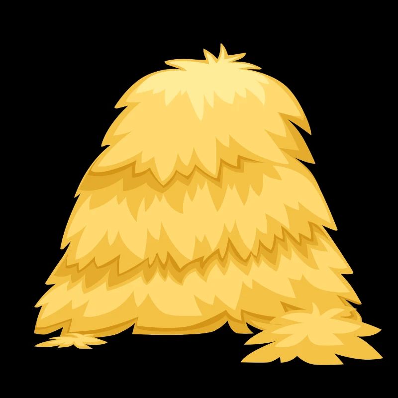 Why is there straw here?