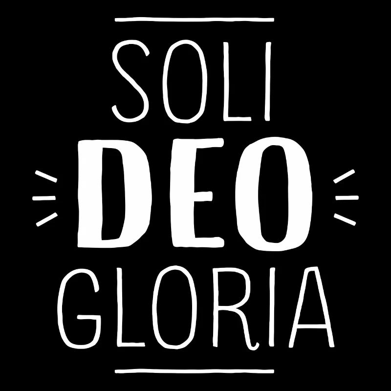 Soli Deo Gloria