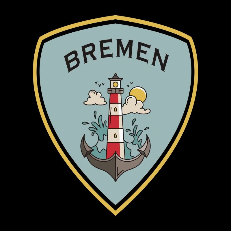 Crête du phare de Brême