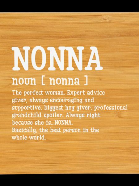 Nonna Defination Mothers Day