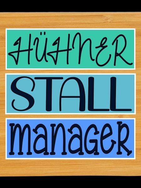 HÜHNERSTALL MANAGER HÜHNER