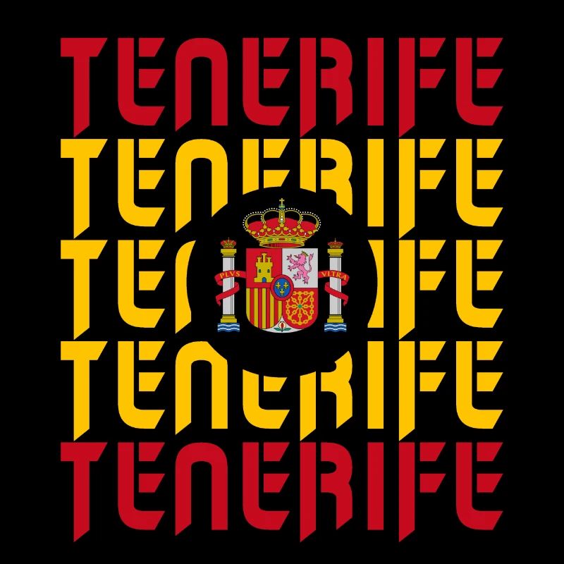Drapeaux Tenerife Espagne