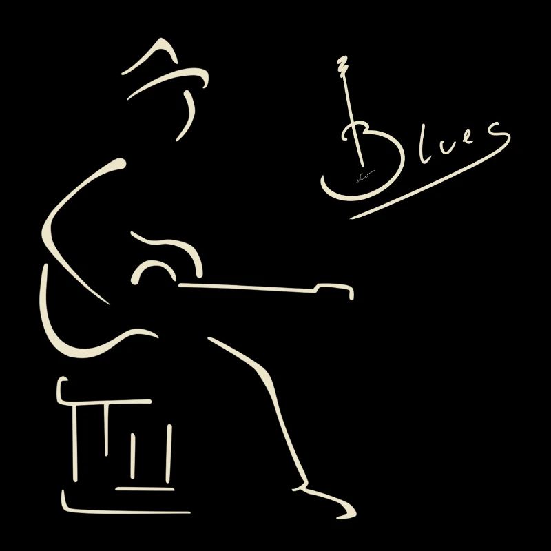 Guitariste blues