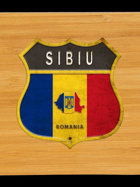 Sibiu Rumänien Wappen Design