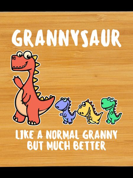 Oma Cool Statement Großmutter Dinosaurier