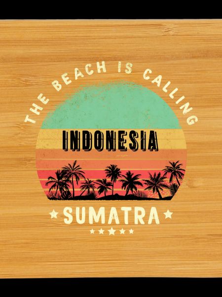 Sumatran indonesia beach design