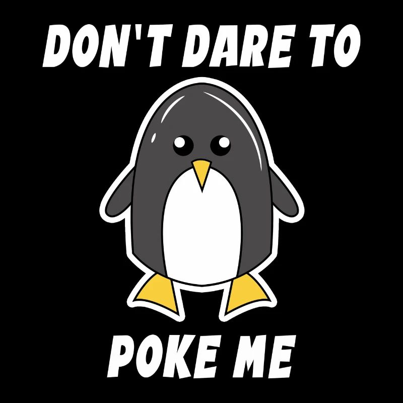 Tier Cool Pinguin Statement Seevogel Südpol Vogel