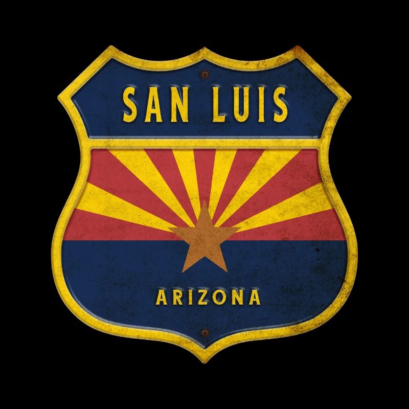 San Luis Arizona flag crest design