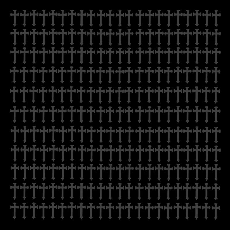 Kreuz-muster, goth, verschenken