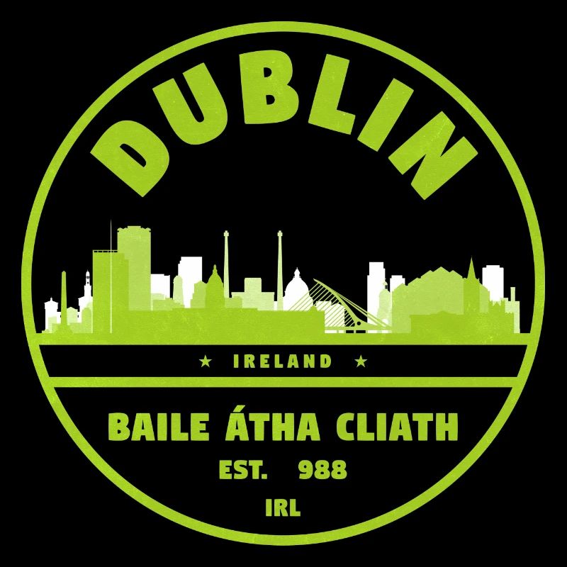 Timbre de la Skyline de Dublin
