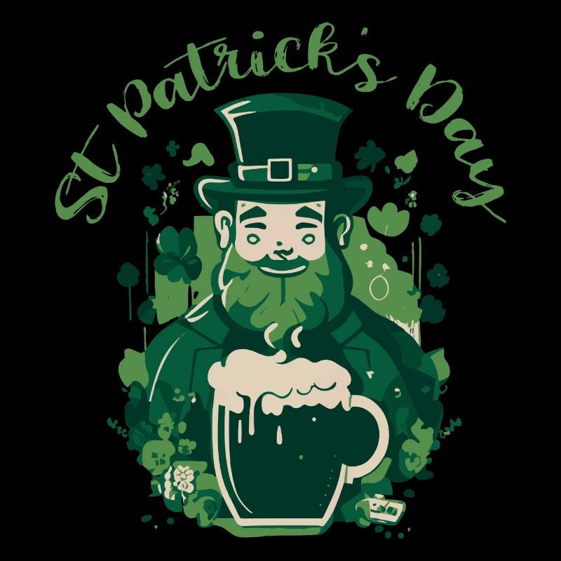 St. Patrick's Day Tee: Leprechaun & Beer Fun!